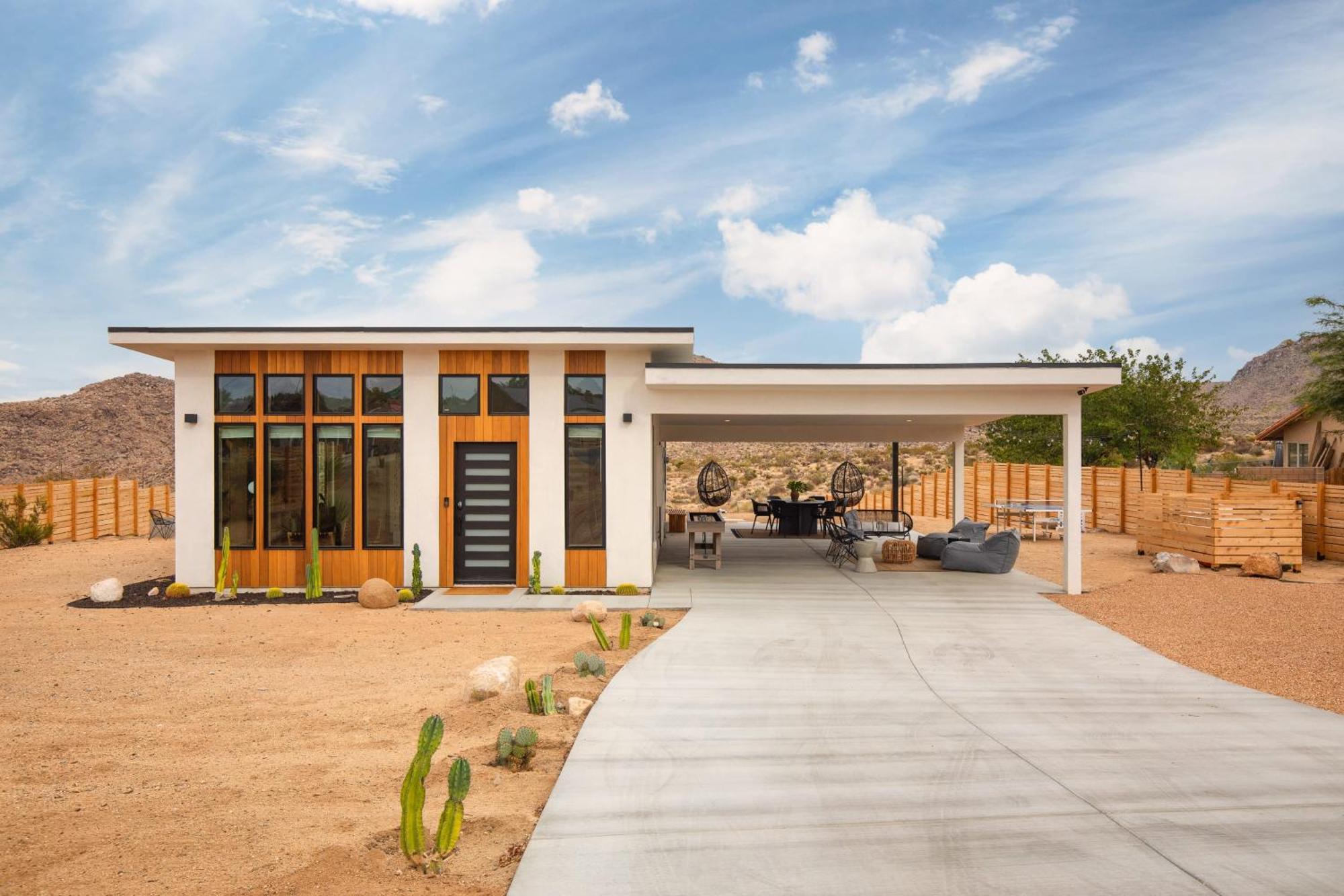 Chicory By Avantstay Modern Desert Retreat W Hot Tub Джошуа-Три Экстерьер фото